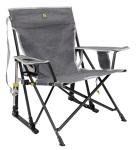 GCI OUTDOOR Kickback Rocker Outdoor Rocking Chair with Beverage Holder