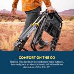 GCI Outdoor Stowaway Rocker - Navy Topo