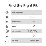 Amazon Basics Classic Puresoft PU Padded Mid-Back Height Adjustable Office Computer Desk Chair with Armrest, 26"D x 23.75"W x 42"H, Cream