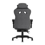 RESPAWN 110 Pro Gaming Chair - Gaming Chair with Footrest, Reclining Gaming Chair, Video Gaming Computer Desk Chair, Adjustable Desk Chair, Gaming Chairs for Adults with Headrest Pillow - Grey Fabric