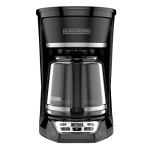 BLACK+DECKER 12-Cup* Programmable Coffeemaker, Black