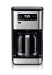 Braun PureFlavor 14‑Cup Programmable Coffee Maker – Fast Brew Speed, Touch Display, Bold & Brew‑Over‑Ice Modes, FlavorCarafe & Adjustable Warm Plate