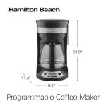 Hamilton Beach 12-Cup Programmable Coffee Maker