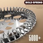 Utopia Kitchen 34 Ounce 1 Liter French Press Coffee Maker, Tea Maker, Travel Coffee Presses, Heat Resistant Thickened Borosilicate Coffee Pot for Camping Travel Gifts, Black Pack of 1