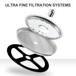 gegewawa French Press Coffee Maker, Coffee Press of 18/8 Stainless Steel Filter 11.8 OZ, Mini Camping French Press for Travel& Home Gift