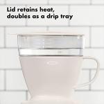 OXO Brew Single Serve Pour-Over Coffee Maker, 12 ounces, White