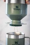 Stanley Perfect Brew Pour Over | Manual Single Cup Coffee Maker | Drip Coffee Maker with Reusable Filter | Easy Clean Stainless Steel | BPA-Free | Hammertone Green