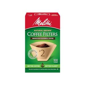 Melitta FBA_622752 Coffee FLTR BRWN NO2, 1, brown