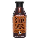 SToK Cold Brew Coffee, Un-sweet Black Espresso Blend, 48 oz. Bottle