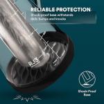 OVALWARE Airtight Cold Brew Iced Coffee Maker Pitcher (& Iced Tea Maker) with Spout – 1.5L/ 51oz Brewing Glass Carafe with Removable Stainless Steel Filter