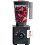 Chefman Obliterator 48 oz Countertop Blender for Smoothies, 1380W Motor to Crush Ice, Nuts, and Frozen Fruit with Stainless Steel Blade, Auto Blend Function, Includes Tamper and Scraper - Midnight