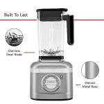 KitchenAid K400 Variable Speed Blender with Tamper - KSB4028 - Contour Silver, 56 ounces