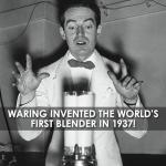 Waring Commercial BB900G 1/2 HP Chrome Bar Blender with 40-Ounce Glass Container Silver