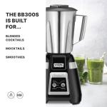 Waring Commercial BB300S 1-Hp bar Blender, Black 48 oz