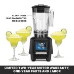 Waring Commercial TBB145 TORQ 2 Horsepower Blender, 2 Speed Toggle Switch Controls, with 48 oz. BPA Free Container, 120V, 5-15 Phase Plug, 9 x 15.75 x 11.5 inches, Multicolor