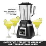 Waring Commercial BB300S 1-Hp bar Blender, Black 48 oz
