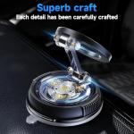 Car Phone Holder for Magsafe [78+LBS Strongest Suction & 2400gf Strongest Magnetic] 360° Adjustable Car Phone Mount, Phone Holders for Your Car for iPhone 16 Pro Max 15 14 13 12 Plus (Carbon Fiber)