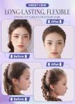SWEET VIEW Hair Wax Stick & Slick Back Hair Brush for Tame Flyaways, Frizz, Sleek Ponytail, Buns | Pomade/Balm/Gel Stick for Woman, Styling Accessories for Girls, Kids