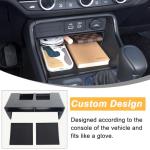 PIMCAR 3-Piece Center Console Organizer Set for 2023-2025 2026 Honda CR-V & CR-V Hybrid - Custom Fit Armrest Tray, Console Tray and Hidden Storage Box, Durable ABS Car Accessories