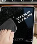 SCUARI Car Screen Cleaner,Touch Screen Cleaner for Car,Car Accessories Car Screen Wipes,Foldable Car Screen Cleaner Cloth,Square Microfiber Auto Screen Cleaning Pad,Fit for Car Dashboard LCD Display