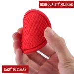SINGARO Car Cup Coaster, 4PCS Universal Non-Slip Cup Holders Embedded in Ornaments Coaster, Car Interior Accessories, Red