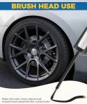 UBOG Touch Up Paint for Cars,Rim Paint,Car Accessories Wheel Paint,Auto Touch Up Paint,Car Scratch Remover Pen,Rim Scratch Repair,Car Paint Automotive Paint, Rim Paint for Car Wheel Repair (Black)
