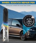 UBOG Touch Up Paint for Cars,Rim Paint,Car Accessories Wheel Paint,Auto Touch Up Paint,Car Scratch Remover Pen,Rim Scratch Repair,Car Paint Automotive Paint, Rim Paint for Car Wheel Repair (Black)