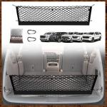 Muslogy Envelope Style Trunk Cargo Net Compatible with 2021-2025 Chevy Suburban&Tahoe, GMC Yukon&Yukon XL, Cadillac Escalade Accessories Upgraded Mesh Storage Luggage Net with Metal Hooks