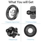 Kaistyle for Magsafe Car Mount【20 Strong Magnets】Magnetic Phone Holder for Car Phone Holder Mount Dash【360°】Cell Phone Holders for Your Car Accessories for Women Men iPhone 16 Pro Max 15 14 13 12 Plus