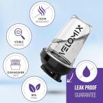 VELOMIX -2 Pack- 20 oz Protein Shaker Bottles for Protein Mixes - 2x Wire Whisk | Leak Proof Shaker Cups for Protein Shakes and Pre Workout | Protein Shaker Bottle Pack