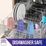 VELOMIX -6 PACK- 20 OZ Protein Shaker Bottles for Protein Mixes, Shaker Cups for Protein Shakes, Small Shaker Bottle Pack, Shaker Cup, Shakers for protein Shakes (Pastel Shades - 6 Pack)