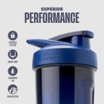 BlenderBottle Sport Shaker Bottle with Wire Whisk, 28-Ounce, Blue – Protein Shakes & Hydration for Athletes & Fitness Enthusiasts, Easy Mixing, Durable & Lightweight, Lockable Lid
