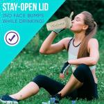 VELOMIX -6 PACK- 28 oz Protein Shaker Bottle for Protein Mixes - 6x Wire Whisk | Leak Proof Shaker Cups for Protein Shakes | Protein Shaker Bottle Pack | Protein Shake Cup (Earth Tones Collection)