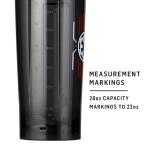 BlenderBottle Star Wars Shaker Bottle Pro Series Perfect for Protein Shakes and Pre Workout, 28-Ounce, Darth Vader Helmet