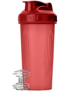 Mr. Pen- Shaker Bottles for Protein Mixes, 28 oz, 1 Pack, Red, Protein Shaker Bottle with Wire Whisk Ball, Blender Bottle