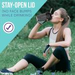 VELOMIX -6 PACK- Shaker Cups for Protein Shakes 20 oz - 6x Wire Whisk | Leak Proof Protein Shaker Bottle for Protein Shakes, Shaker Bottle Pack for Pre & Post Workout, Shaker Cup (ALL IN BLACK)