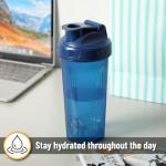 Mr. Pen- Shaker Bottles for Protein Mixes, 28 oz, 4 Pack, Colorful Protein Shaker Bottle with Wire Whisk Ball, Mixer Bottle