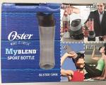 Oster MyBlend Sport Bottle BLSTAV-SMN Gray BPA Free 20 Ounces