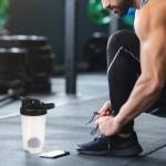 D.Y.A 16oz Shaker Bottle，Leak Proof Sports Shaker Cups for Protein Shakes，Shaker Bottle for Pre Workout and Travel To Go，BPA Free & Easy Clean Protein Shaker Bottle,Black