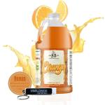 Worldwide Nutrition Bundle: Specialty Blends Cola Flavored Syrup Cocktail Mixer Concentrate, Made with Organic Orange Flavor Syrups For Drinks, 1/2 Gallon, Pack of 1 & Multi Purpose Key Chain