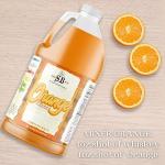 Worldwide Nutrition Bundle: Specialty Blends Cola Flavored Syrup Cocktail Mixer Concentrate, Made with Organic Orange Flavor Syrups For Drinks, 1/2 Gallon, Pack of 1 & Multi Purpose Key Chain