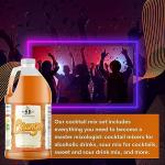 Worldwide Nutrition Bundle: Specialty Blends Cola Flavored Syrup Cocktail Mixer Concentrate, Made with Organic Orange Flavor Syrups For Drinks, 1/2 Gallon, Pack of 1 & Multi Purpose Key Chain