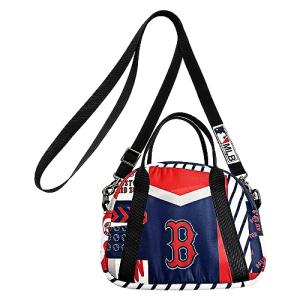 Pro Specialties Group Boston Red Sox Sling Purse, Licensed Gift Merch for Red Sox Fans: Water Resistant Crossbody Sling Bag
