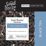 Simple Loose Leaf - Sweet Russian Caravan Tea - Premium Loose Leaf Black Tea - High Caffeine - Specialty Blend (1 Ounce)