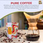 OH HEY BRANDS Whole Bean Coffee 12 oz – Medium Roast Specialty Blend – Freshly Roasted, Smooth Texture, Chocolatey & Dried Berry Flavors – Universal