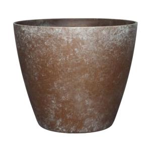 Classic Home and Garden Vogue Planter Pots w/Pottery Quality Finish - Modern Indoor & Outdoor Flower Pots - UV-Resistant Porch Planters - Decorative Pot for Flowers & Herbs (8” Weathered Copper)