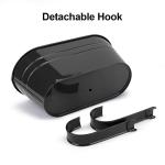 OGIMA 4pcs Hanging Flower Pots, Metal Iron Wall Planter Indoor/Outdoor for Railing Fence Balcony Garden Home Decoration with Detachable Hooks