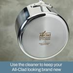 All-Clad Specialty Powder Stainless Steel Cleaner and Polish 12 Ounce Pots and Pans, Cookware White
