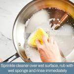 All-Clad Specialty Powder Stainless Steel Cleaner and Polish 12 Ounce Pots and Pans, Cookware White
