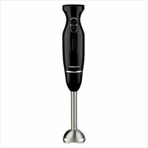 OVENTE Immersion Hand Blender, 300W Electric Handheld Portable Stick Mixer with 2 Mixing Speed and Stainless Steel Blades for Effortless Blending Smoothies, Shakes, Puree or Baby Food, Black HS560B